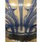 Murano Glass Bluino Italian Leaves Chandelier by Simoeng, Image 5