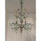Lámpara de araña italiana moderna con flores de cristal de Murano de Simoeng, Imagen 11