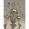 Lámpara de araña italiana moderna con flores de cristal de Murano de Simoeng, Imagen 4