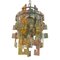 Lámpara de araña C multicolor hecha a mano de cristal de Murano de Simoeng, Imagen 1