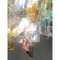 Lámpara de araña C multicolor hecha a mano de cristal de Murano de Simoeng, Imagen 3