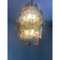 Lámpara de araña C multicolor hecha a mano de cristal de Murano de Simoeng, Imagen 6