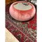 Pouf vintage in velluto rosa di Simoeng, Immagine 8
