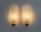 Lámparas de pared Art Déco de cristal de Murano de Barovier & Toso, años 40. Juego de 2, Imagen 4