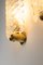 Lampade da parete Art Déco in vetro di Murano di Barovier & Toso, anni '40, set di 2, Immagine 5