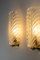 Art Deco Wandlampen aus Muranoglas von Barovier & Toso, 1940er, 2er Set 7