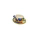 Juego de café español vintage de cerámica colorida de Nijar. Juego de 14, Imagen 2