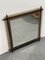 Moderner Spiegel aus Glas & Messing von Renato Zevi für Metalarte, 1970er 2
