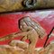 Bajo relieve Art Déco de madera tallada a mano con amazonas de Mannini, años 30, Imagen 3