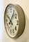 Large Industrial Grey Factory Wall Clock from Pragotron, 1960s, Image 5