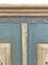 Antiker blau lackierter Schrank, 1839 13