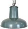 Industrial Grey Enamel Pendant Lamp from Siemens, 1930s 1