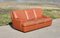 Space Age Sofa in Tan Leather, 1970 5