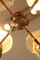 Italienischer Art Deco Kronleuchter aus Muranoglas, 1940er 10