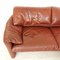 Leather Maralunga 2-Seater Sofa by Vico Magistretti for Cassina, 1970s 4