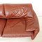 Leather Maralunga 2-Seater Sofa by Vico Magistretti for Cassina, 1970s 6