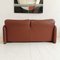 Seater Leather Sofa Mod Maralunga by Vico Magistretti for Cassina, 1980s 10