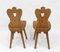 Mid-Century Alpine Stühle aus Kiefernholz, 1950er, 2er Set 11