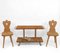 Mid-Century Pine Alpine Chairs, 1950s, Set of 2 6