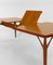 Tavolo da pranzo Mid-Century allungabile in teak di H Sigh & Sons di Sigh & Søns Møbelfabrik, Danimarca, anni '60, Immagine 9