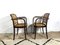 Vintage Thonet A811 Armchairs in Rattan by Josef Frank for Thonet, 1930s, Set of 2 15
