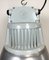 Lampada industriale vintage in argento di Elektrosvit, anni '60, Immagine 3