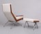 Lotus Lounge Chair and Ottoman by Rob Parry, 1990s, Set of 2 3
