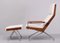 Lotus Lounge Chair and Ottoman by Rob Parry, 1990s, Set of 2 1