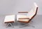 Lotus Lounge Chair and Ottoman by Rob Parry, 1990s, Set of 2 11
