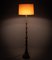 Lámpara de pie barroca de latón, Francia, años 50, Imagen 9