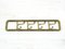 Wall Brass Coat Rack, 1970s 4