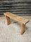 Vintage Wooden Bench Side Table, 1960s, Image 1