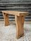 Vintage Wooden Bench Side Table, 1960s, Image 3
