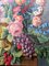 Joseph Nigg, Stillleben mit Blumen, Früchten und Schmetterlingen, Original Lithographie, 1943 4