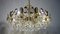 Brass and Crystal Sciolari Chandelier from Palwa, 1960s 17