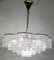 Brass and Crystal Chandelier from Palwa, 1960s 11