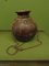 Antique Wooden Indian Water or Milk Pot with Chains 6