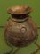 Antique Wooden Indian Water or Milk Pot with Chains, Image 3