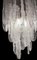 Lámpara de cascada de Murano de Mazzega, años 70, Imagen 9