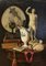 Artista fiammingo, Vanitas, 1800, Olio su tela, con cornice, Immagine 7