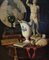 Artista fiammingo, Vanitas, 1800, Olio su tela, con cornice, Immagine 6