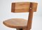 Early Edition S34 Elmwood Chairs by Pierre Chapo, France, 1970s, Set of 4, Image 7