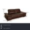 Leather Evento 2-Seater Sofa from Koinor 2