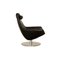 Leather Metropolitan Armchair with Stool from B&b Italia / C&b Italia, Set of 2 6