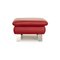 Red Leather Rossini Stool from Koinor, Image 6