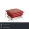 Red Leather Rossini Stool from Koinor 2
