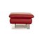 Red Leather Rossini Stool from Koinor, Image 7