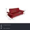 Leather Rossini 2-Seater Sofa from Koinor 2