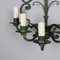20th Century 5 Lights Wall Lamps in Wrought Iron 4