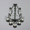 20th Century 5 Lights Wall Lamps in Wrought Iron 7